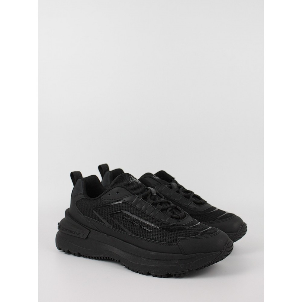 Ανδρικά Sneaker Calvin KLein Chunky Runner Low Laceup Refl YM0YM00777-0GT Μαύρο