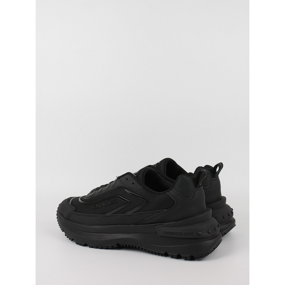 Ανδρικά Sneaker Calvin KLein Chunky Runner Low Laceup Refl YM0YM00777-0GT Μαύρο