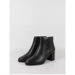 Women Bootie Clarks Freva55 Zip 26174797 Black Women Bootie Clarks Freva55 Zip 26174797 Black