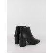 Women Bootie Clarks Freva55 Zip 26174797 Black