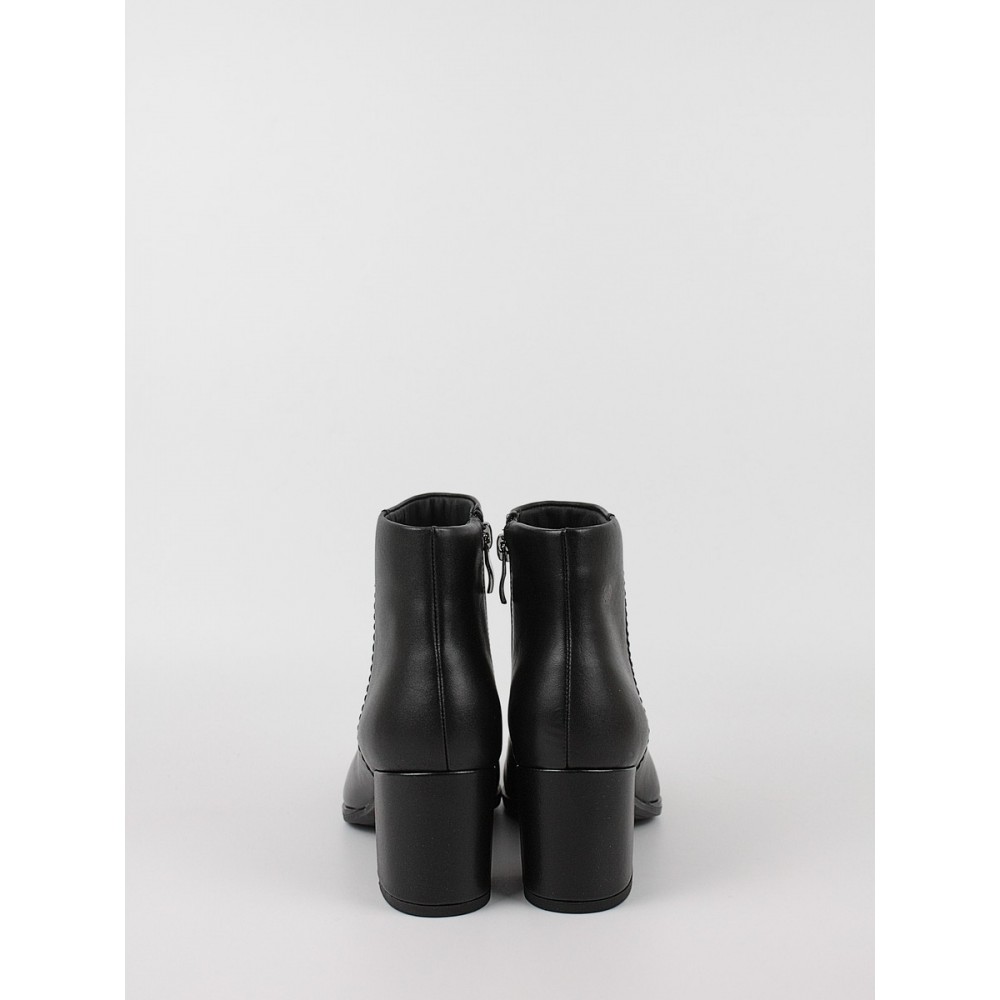 Women Bootie Clarks Freva55 Zip 26174797 Black Women Bootie Clarks Freva55 Zip 26174797 Black