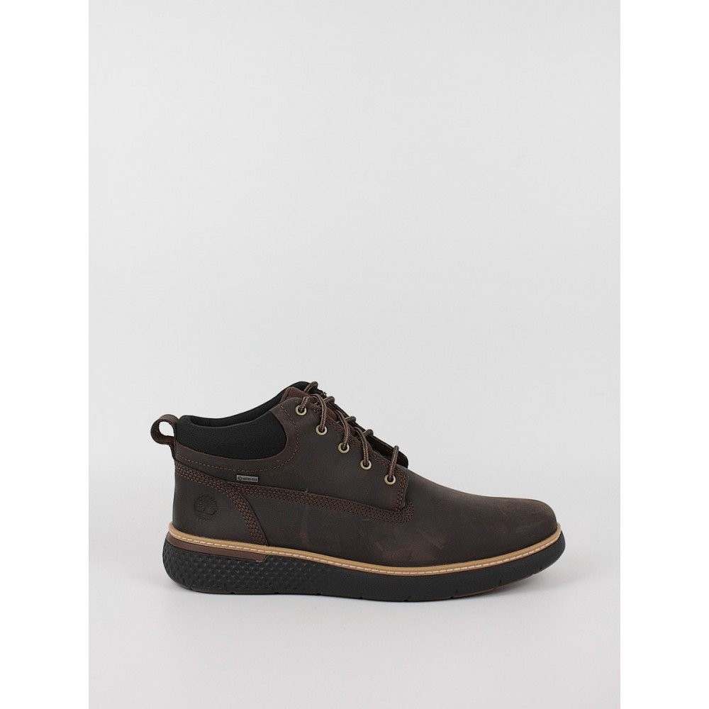 Ανδρικό Μποτάκι Timberland Cross Mark GoreTex Chukka Dkbrn TB0A1TQL9311 Καφέ