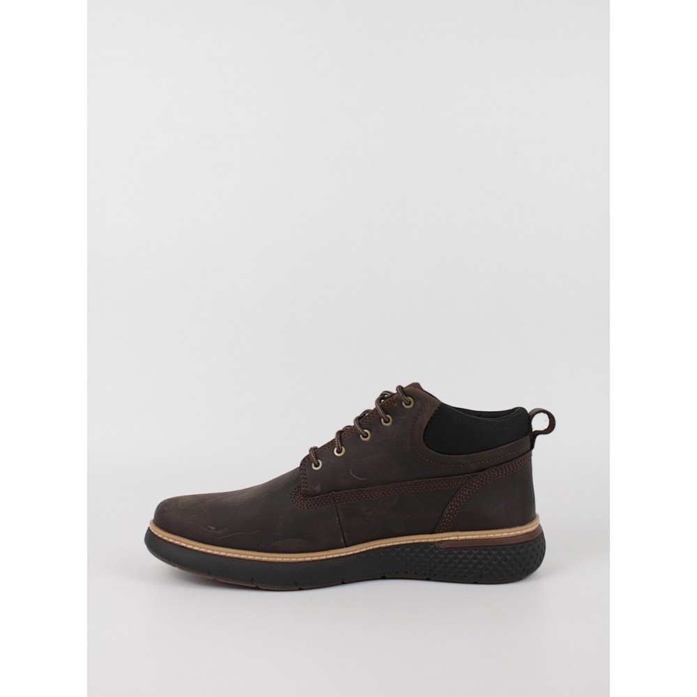 Ανδρικό Μποτάκι Timberland Cross Mark GoreTex Chukka Dkbrn TB0A1TQL9311 Καφέ