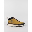 Men's Boot Timberland Winsor Trail Waterproof Mid Fabric TB0A62WM231 Yellow