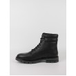 Ανδρικά Μποτάκια Tommy Hilfiger Warm Padded Hilfiger Lth Boot FM0FM04802-BDS Μαύρο