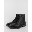 Ανδρικά Μποτάκια Tommy Hilfiger Warm Padded Hilfiger Lth Boot FM0FM04802-BDS Μαύρο