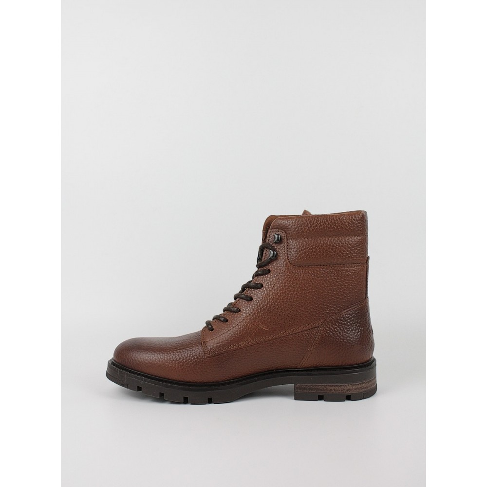 Ανδρικά Μποτάκια Tommy Hilfiger Warm Padded Hilfiger Lth Boot FM0FM04802-GVI Ταμπά