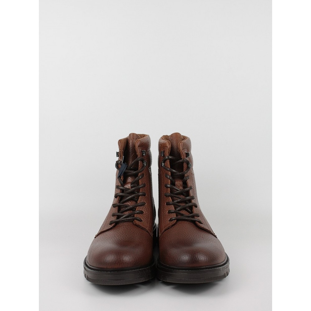 Ανδρικά Μποτάκια Tommy Hilfiger Warm Padded Hilfiger Lth Boot FM0FM04802-GVI Ταμπά