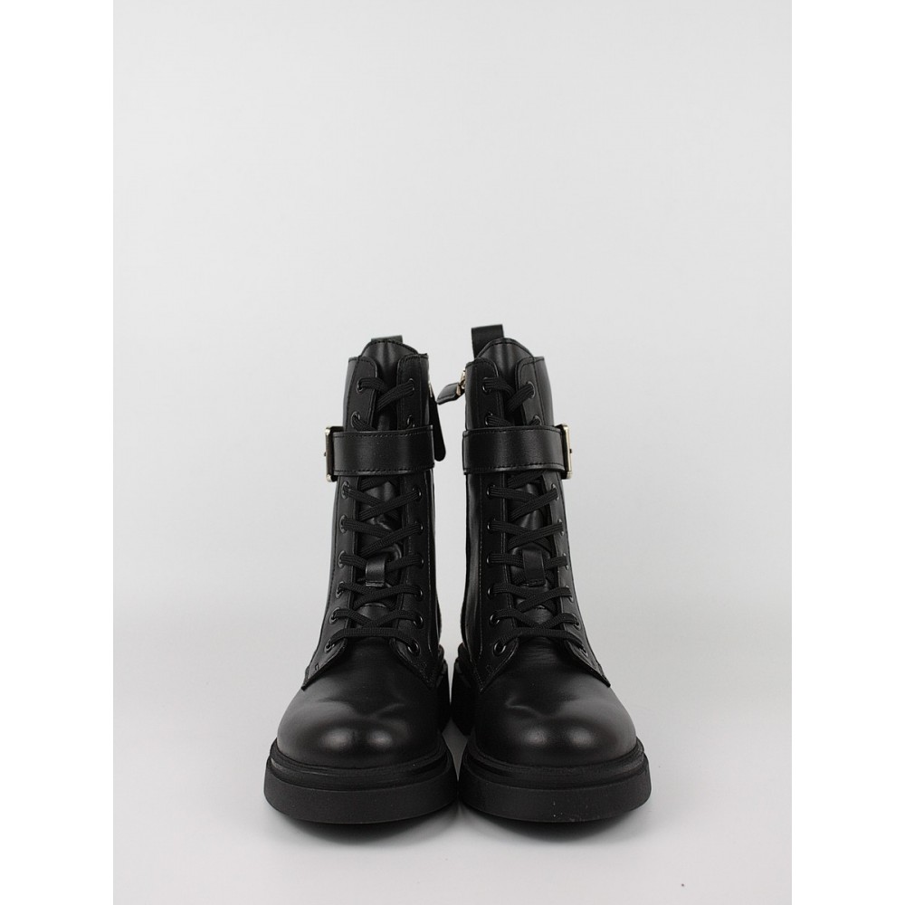 Γυναικεία Μποτάκι Tommy Hilfiger Cool Feminine Bikerboot FW0FW07322-BDS Μαύρο