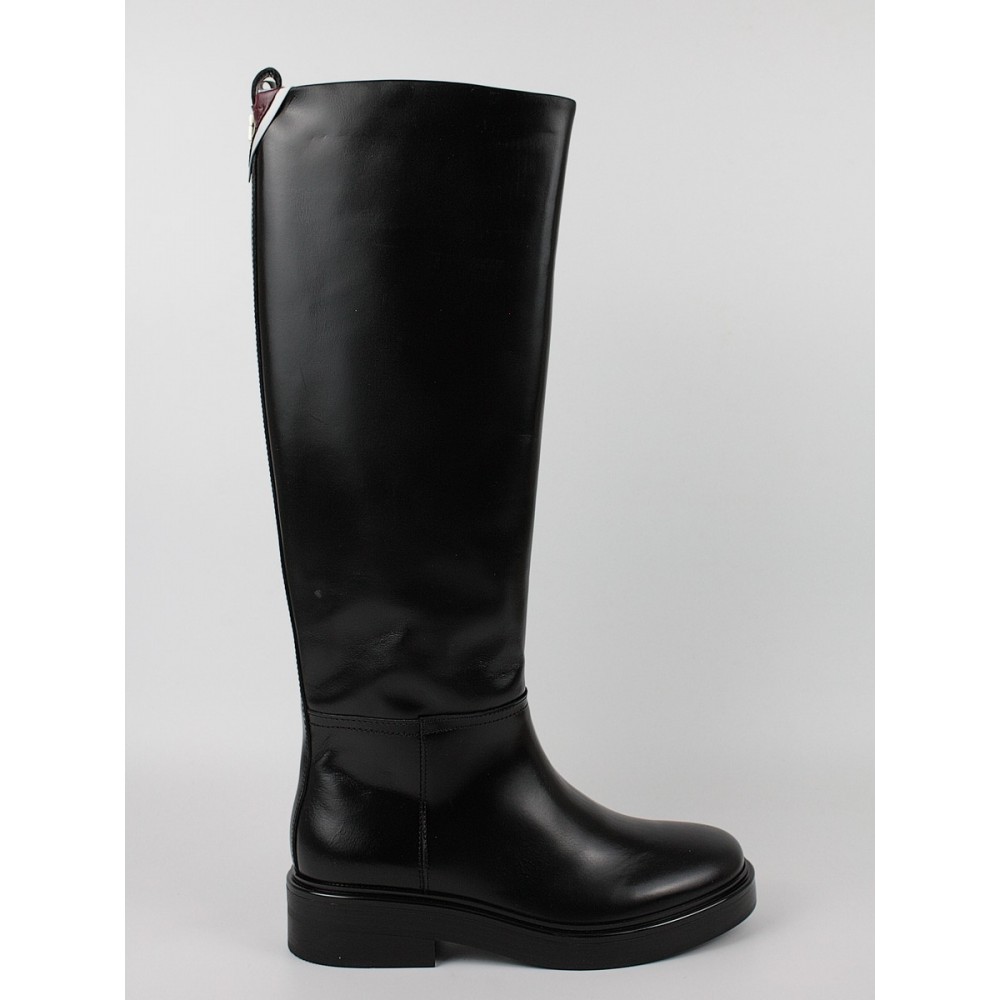 Women Boots Tommy Hilfiger Cool Elevated Longboot FW0FW07488-BDS Black