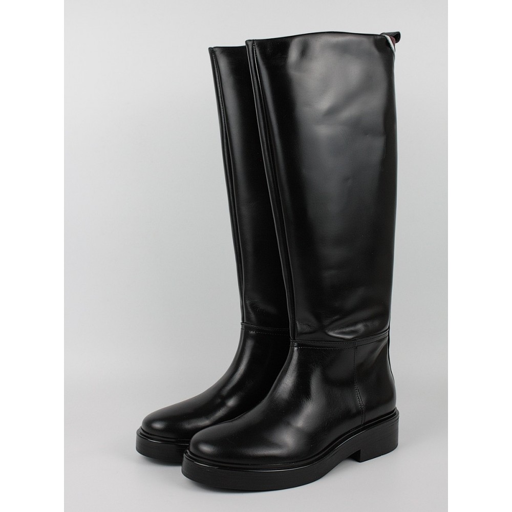 Γυναικεία Μπότα Tommy Hilfiger Cool Elevated Longboot FW0FW07488-BDS Μαύρο