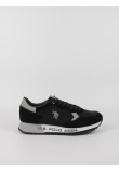 Ανδρικό Sneaker Us Polo Assn CLEEF005-BLK Μαύρο