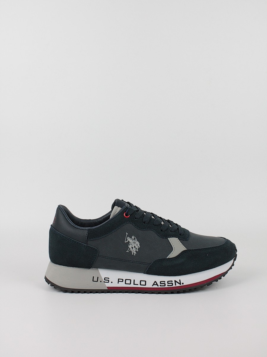 Ανδρικό Sneaker Us Polo Assn CLEEF005-DBL Μπλε