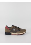 Men's Sneaker Us Polo Assn CLEEF005-TAM001 Light Brown