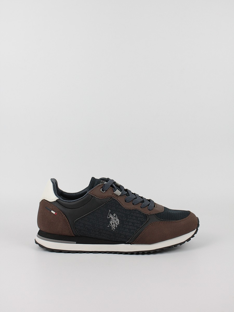 Ανδρικό Sneaker Us Polo Assn XIRIO006A-DBL-DBR03 Μπλε