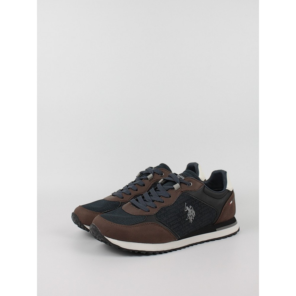 Ανδρικό Sneaker Us Polo Assn XIRIO006A-DBL-DBR03 Μπλε