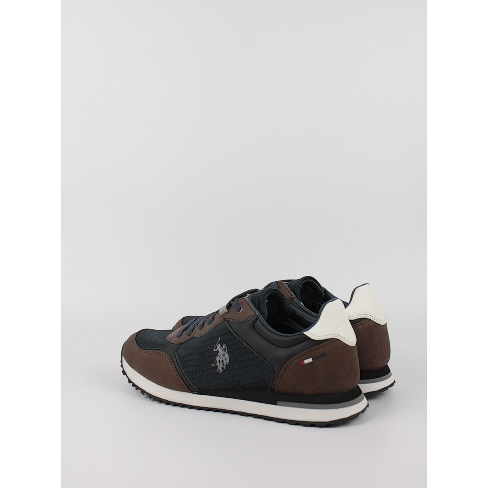 Ανδρικό Sneaker Us Polo Assn XIRIO006A-DBL-DBR03 Μπλε