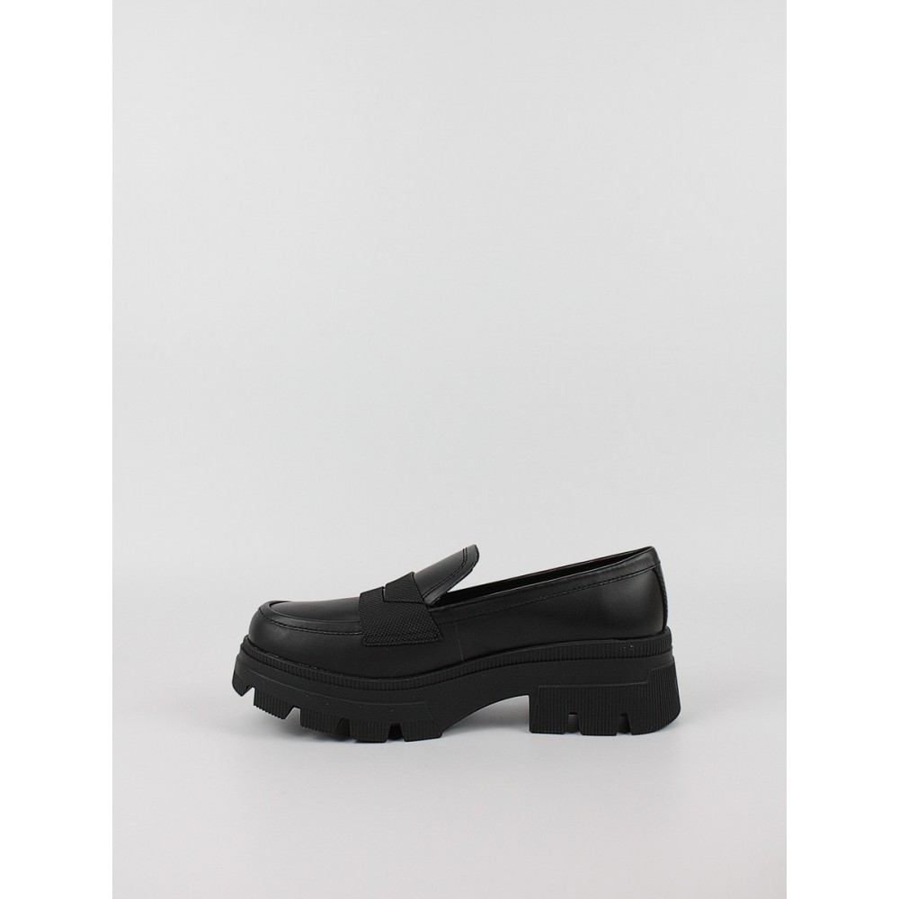 Γυναικεία Μοκασίνια Calvin KLein Chunky Combat Loafer Wn YW0YW01120-0GT Μαύρο