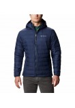 Men Columbia Powder Lite Hooded Jacket WO1151-465 Blue