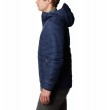 Men Columbia Powder Lite Hooded Jacket WO1151-465 Blue