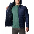 Men Columbia Powder Lite Hooded Jacket WO1151-465 Blue