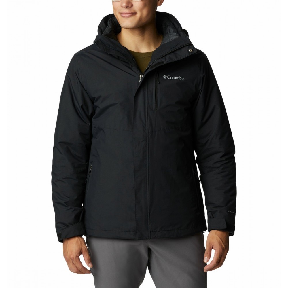 Men Columbia Element Blocker™ II Interchange Jacket WO1229-010 Black