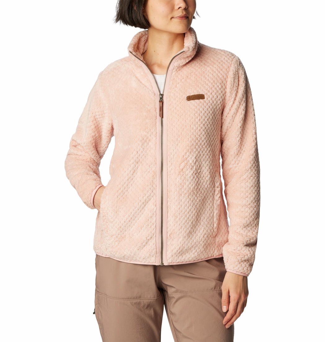 Women's Columbia Fire Side™ II Sherpa Full Zip Jacket 1819791-626 Dusty Pink