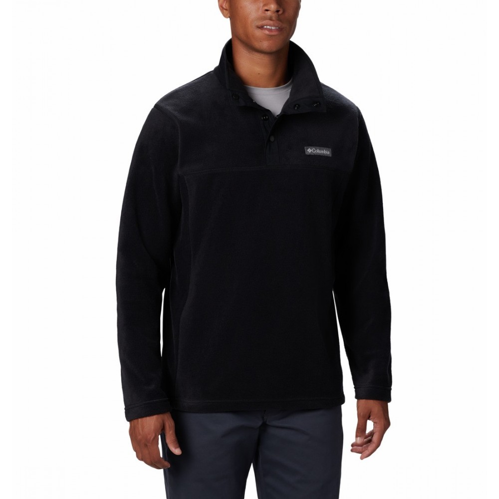Men's Sweatshirt Columbia Steens Mountain™ Half Snap Fleece 1861681-010 Black