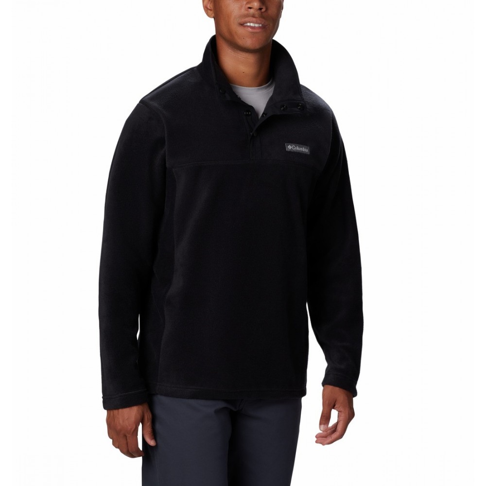 Men's Sweatshirt Columbia Steens Mountain™ Half Snap Fleece 1861681-010 Black