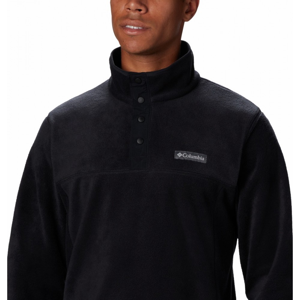 Ανδρική Μπλούζα Columbia Steens Mountain™ Half Snap Fleece 1861681-010 -Μαυρο