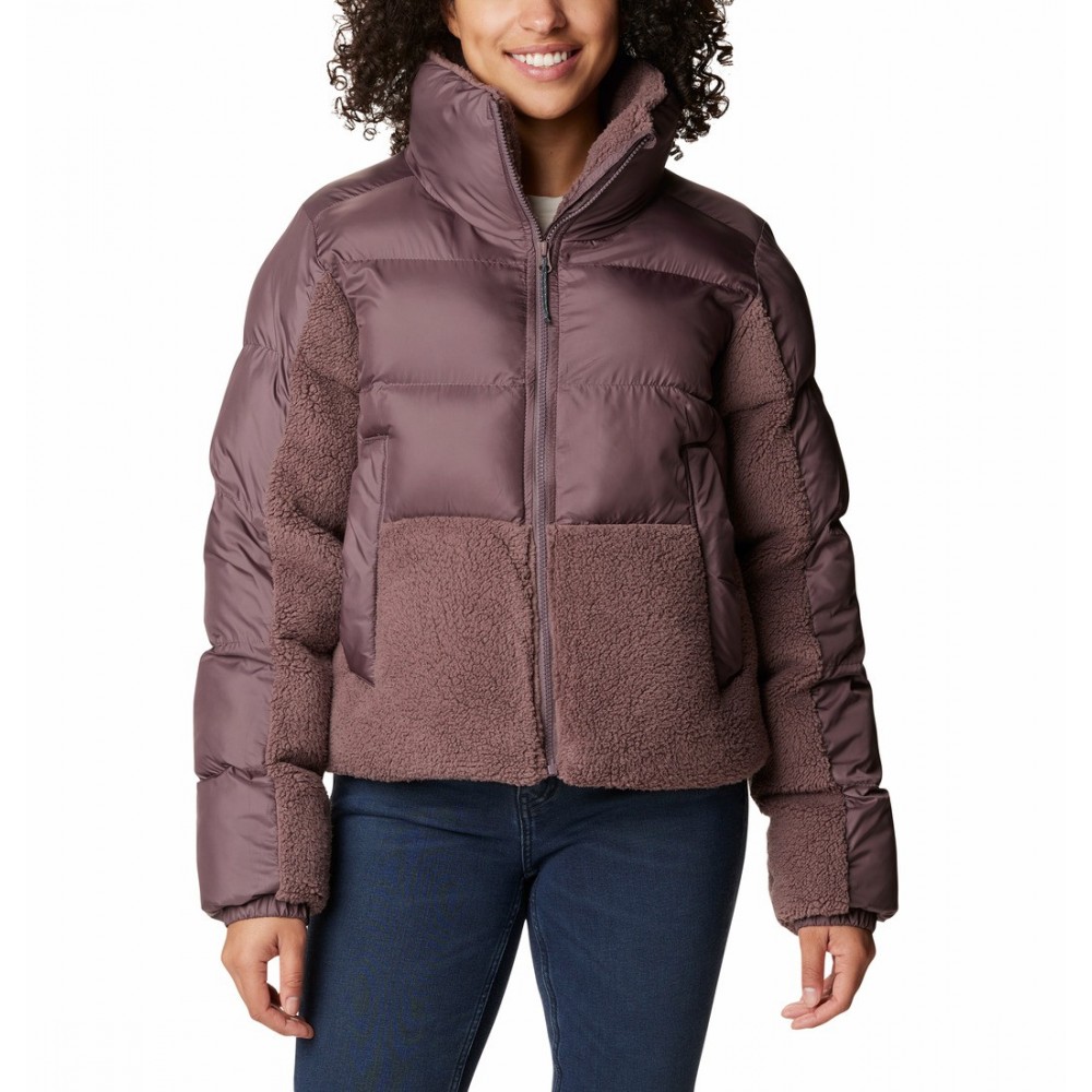 Women's Columbia Leadbetter Point™ Sherpa Hybrid Jacket 1955243-263 Basalt