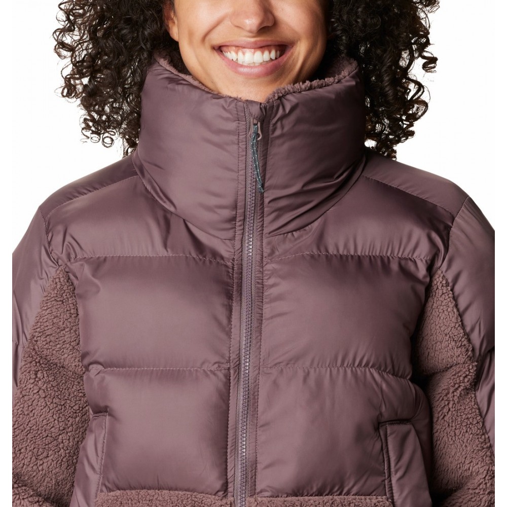 Women's Columbia Leadbetter Point™ Sherpa Hybrid Jacket 1955243-263 Basalt