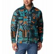 Ανδρική Ζακέτα Columbia Steens Mountain™ Printed Jacket 1478231-416 Μπλε Πολύχρωμη