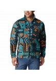 Ανδρική Ζακέτα Columbia Steens Mountain™ Printed Jacket 1478231-416 Μπλε Πολύχρωμη