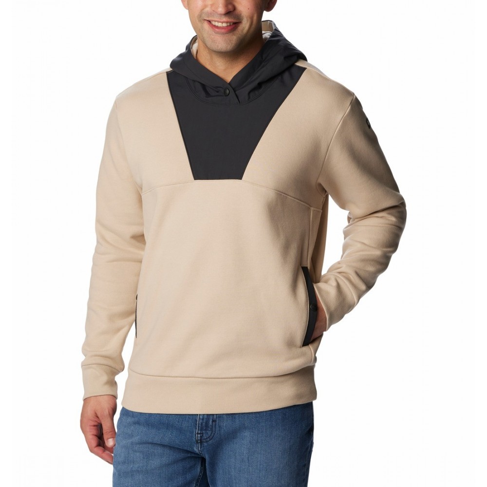 Men's Sweatshirt Columbia Wintertrainer™ Graphic Hoodie 2055571-271 Biege-Black