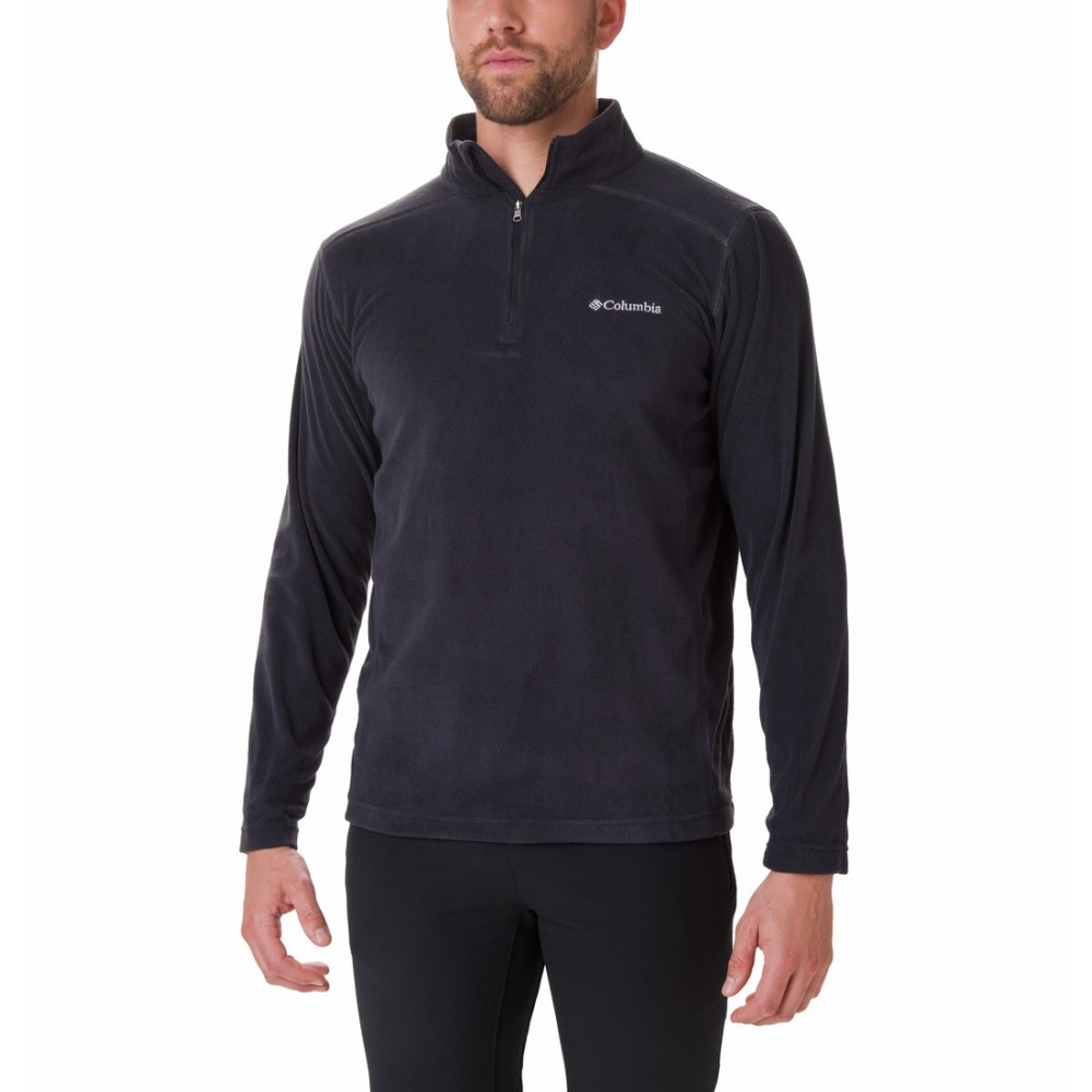 Ανδρική Μπλούζα Columbia Klamath Range™ II Half Zip Fleece EM6503-010 Μαυρο