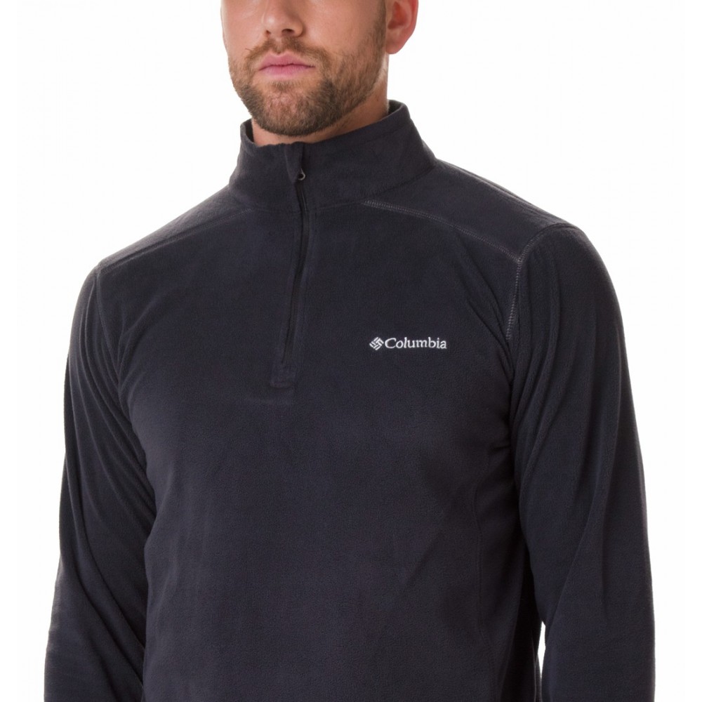 Ανδρική Μπλούζα Columbia Klamath Range™ II Half Zip Fleece EM6503-010 Μαυρο