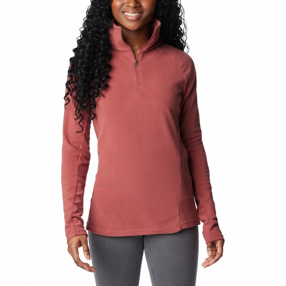 Women's T-Shirt Columbia Glacial™ IV 1/2 Zip Fleece AK1131-679 Beetroot