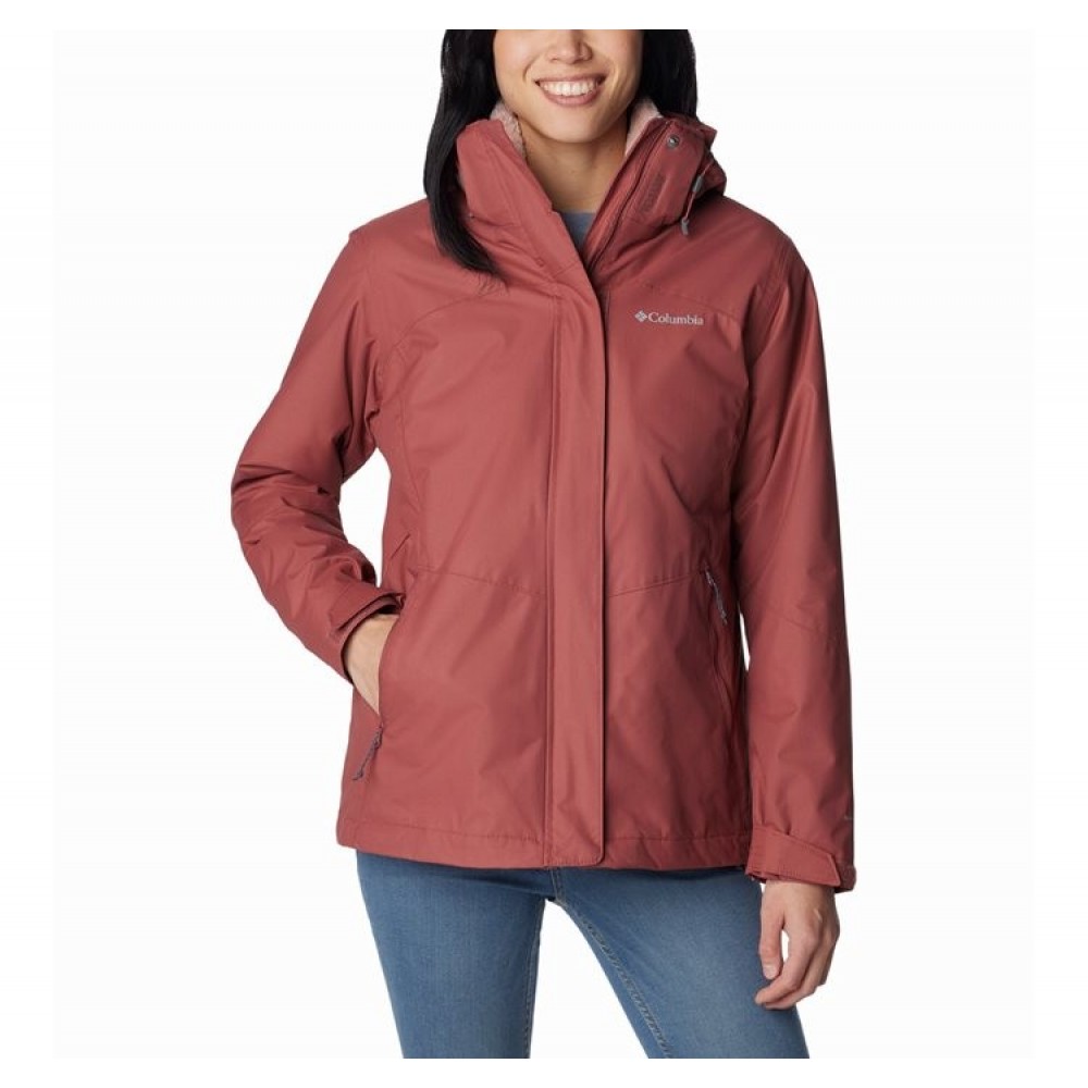 Women's Columbia Bugaboo™ II Fleece Interchange Jacket 1799241-679 Beetroot