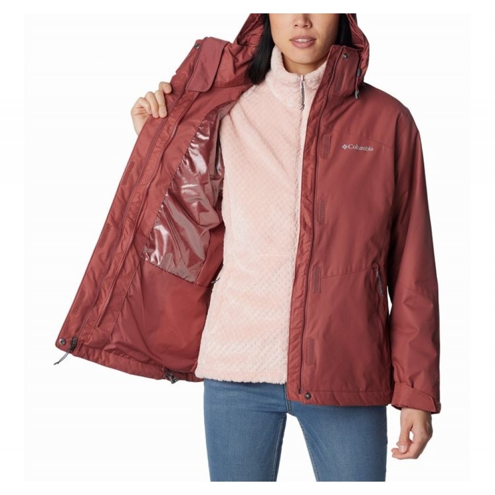 Women's Columbia Bugaboo™ II Fleece Interchange Jacket 1799241-679 Beetroot Women's Columbia Bugaboo™ II Fleece Interchange Jacket 1799241-679 Beetroot