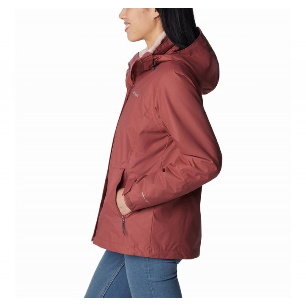 Women's Columbia Bugaboo™ II Fleece Interchange Jacket 1799241-679 Beetroot