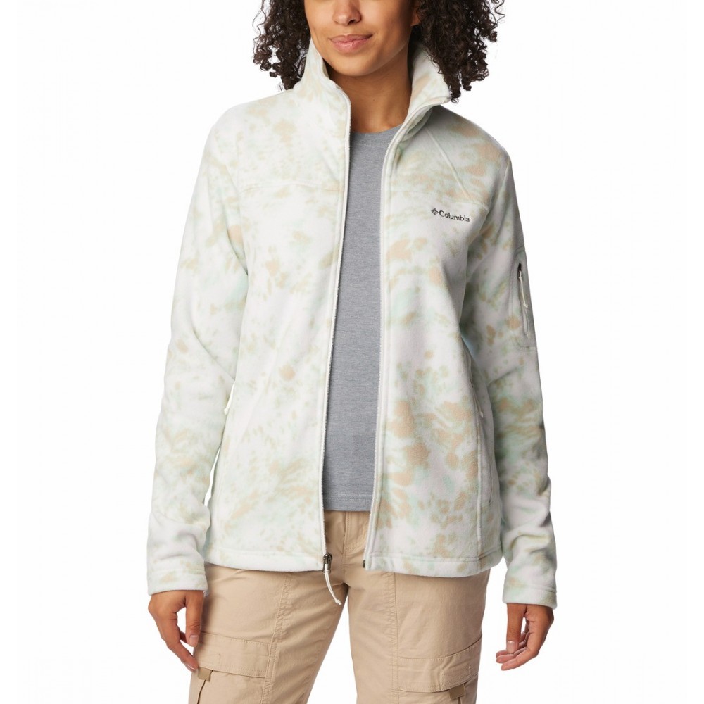 Γυναικεία Ζακέτα Columbia Fast Trek™ Printed Jkt Fleece EL1012A-105 Μπεζ Γυναικεία Ζακέτα Columbia Fast Trek™ Printed Jkt Fleece EL1012A-105 Μπεζ