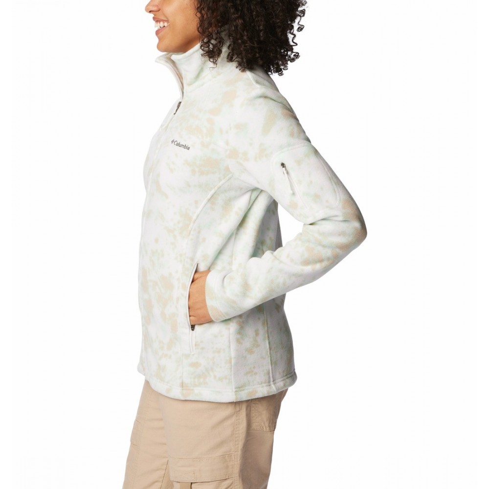 Γυναικεία Ζακέτα Columbia Fast Trek™ Printed Jkt Fleece EL1012A-105 Μπεζ Γυναικεία Ζακέτα Columbia Fast Trek™ Printed Jkt Fleece EL1012A-105 Μπεζ