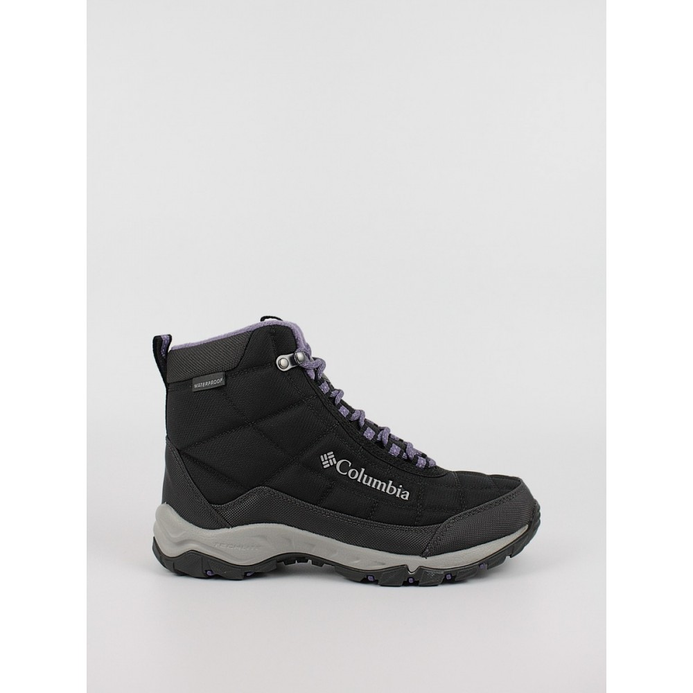 Women Bootie Columbia Firecamp Boot 1800311-010 Black Women Bootie Columbia Firecamp Boot 1800311-010 Black