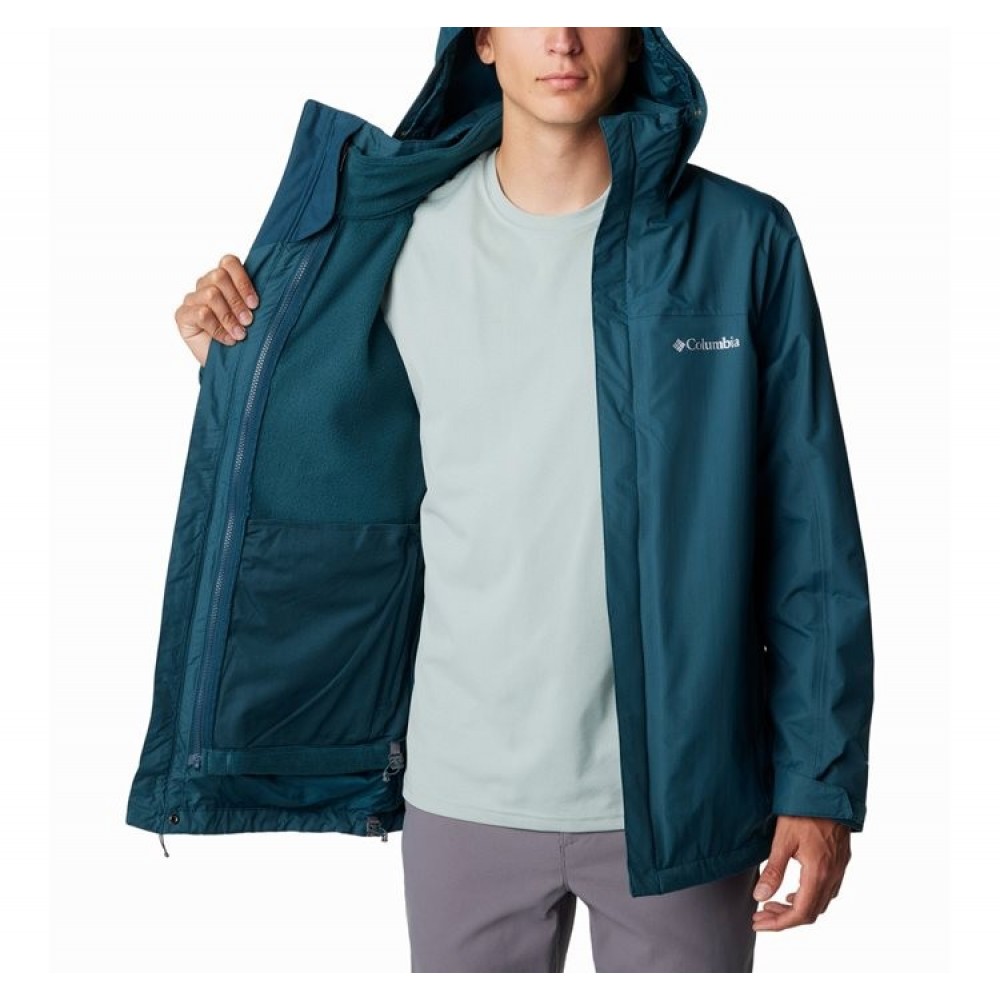 Ανδρικό Μπουφάν Columbia Mission Air™ Interchange Jacket 1629192-414 Πετρολ