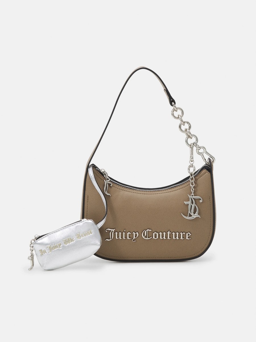 Γυναικεία Τσάντα Juicy Couture Hobo BIJJM5340WVP-501 Καμηλό