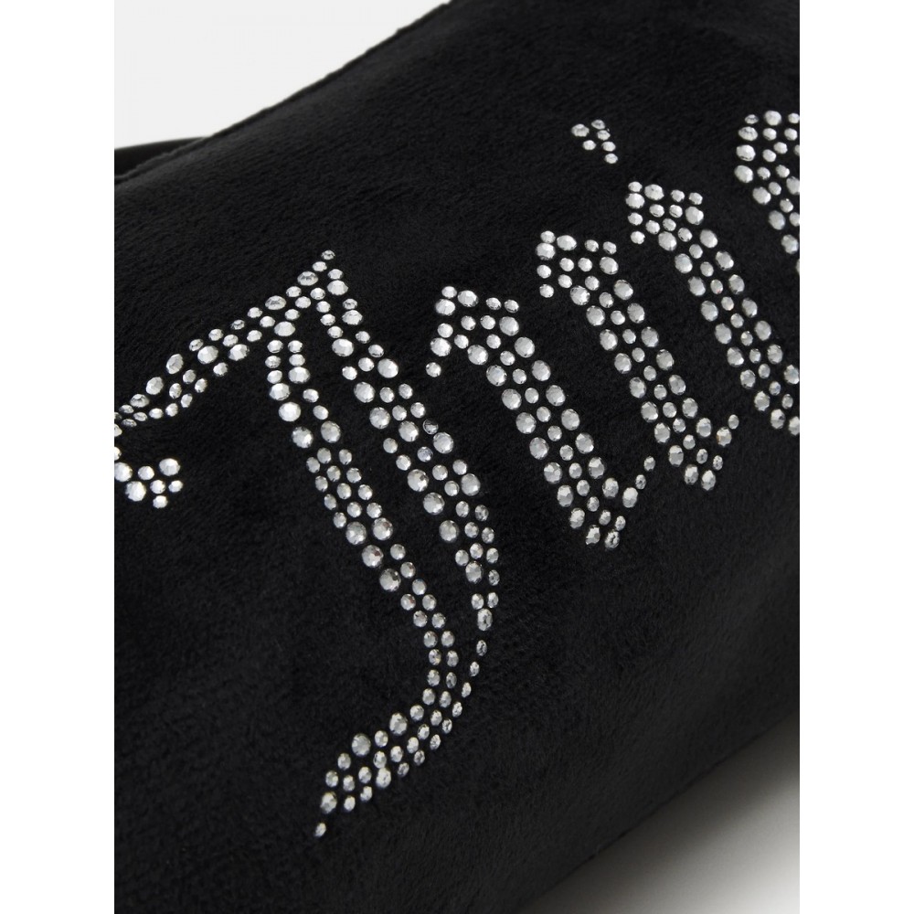 Γυναικεία Τσάντα Juicy Couture Twig Strass Logo Barrel BIJTG5409WZC-000 Μαύρο