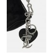 Γυναικεία Τσάντα Juicy Couture Twig Strass Logo Barrel BIJTG5409WZC-000 Μαύρο