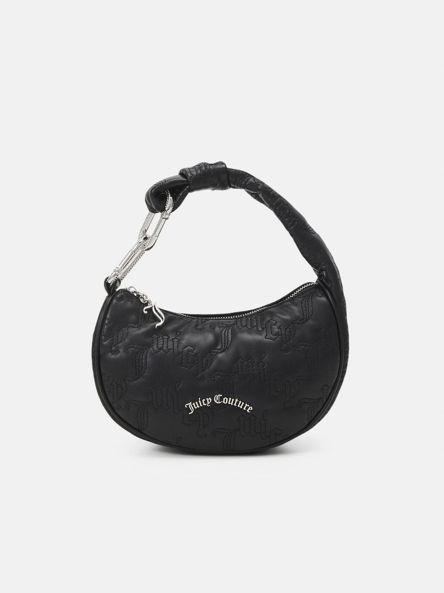 Women Bag Juicy Couture Small Hobo BIJQI5340WVP-000 Black