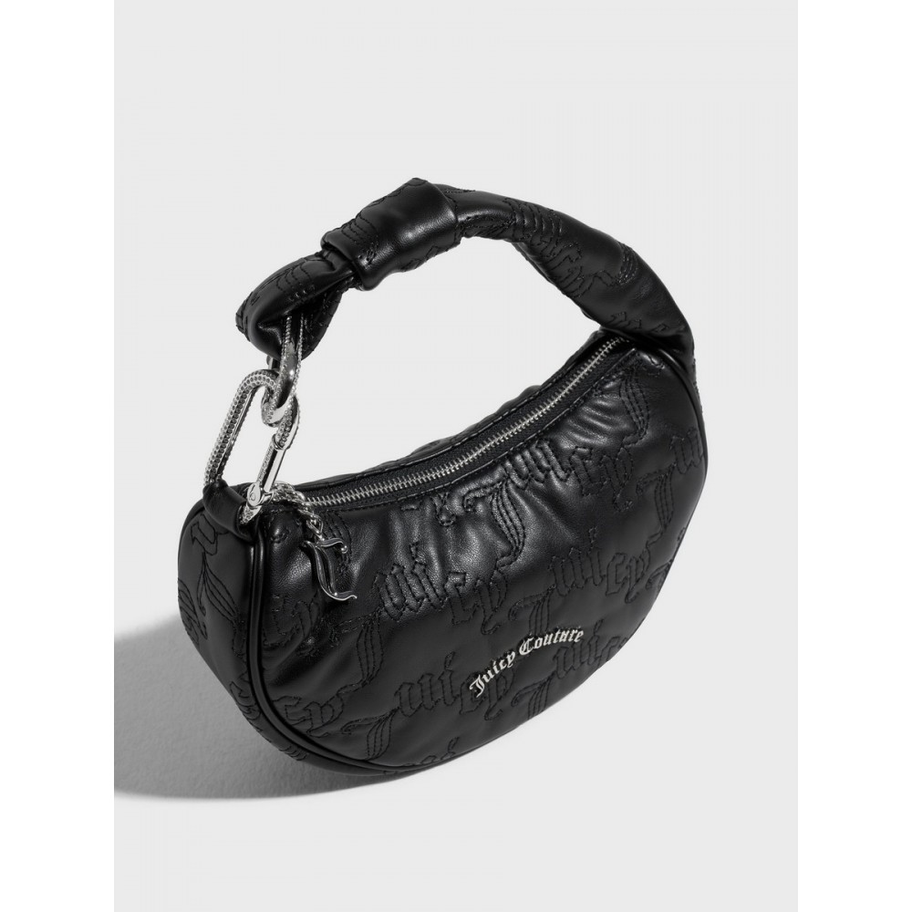 Γυναικεία Τσάντα Juicy Couture Small Hobo BIJQI5340WVP-000 Μαύρη